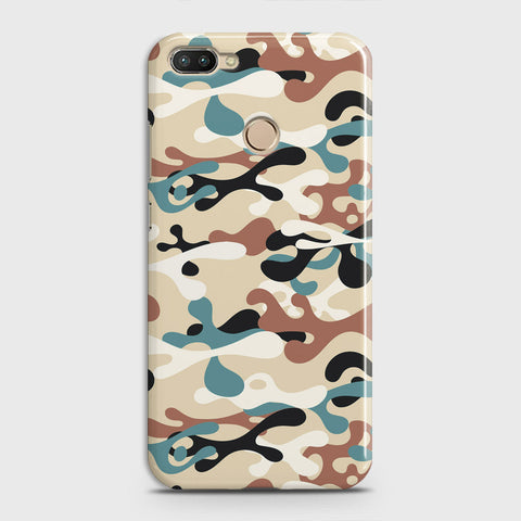 Infinix Hot 6 Pro  Cover - Camo Series - Black & Brown Design - Matte Finish - Snap On Hard Case with LifeTime Colors Guarantee