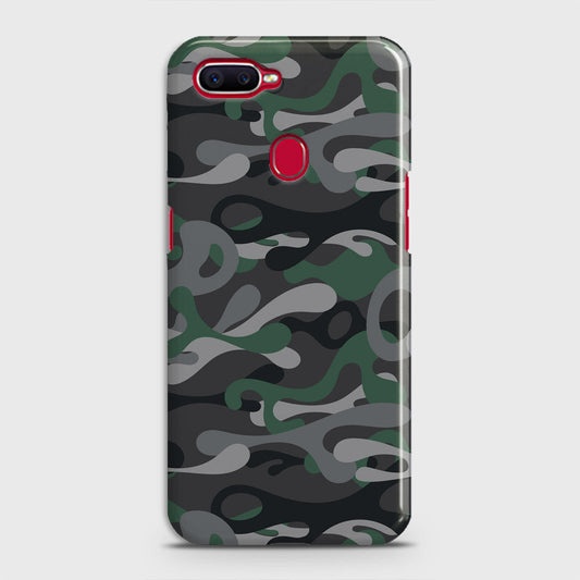 Realme 2 Pro Cover - Camo Series - Green & Grey Design - Matte Finish - Snap On Hard Case with LifeTime Colors Guarantee