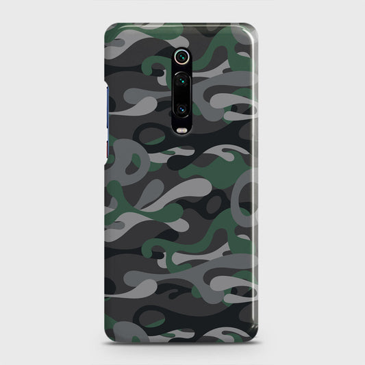 Xiaomi Redmi K20 Pro Cover - Camo Series - Green & Grey Design - Matte Finish - Snap On Hard Case with LifeTime Colors Guarantee