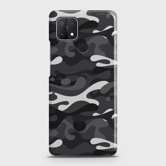 Realme C25s Cover - Camo Series - White & Grey Design - Matte Finish - Snap On Hard Case with LifeTime Colors Guarantee