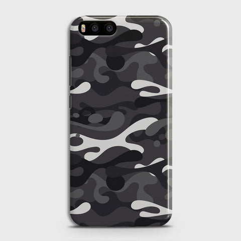 Xiaomi Mi 6  Cover - Camo Series - White & Grey Design - Matte Finish - Snap On Hard Case with LifeTime Colors Guarantee