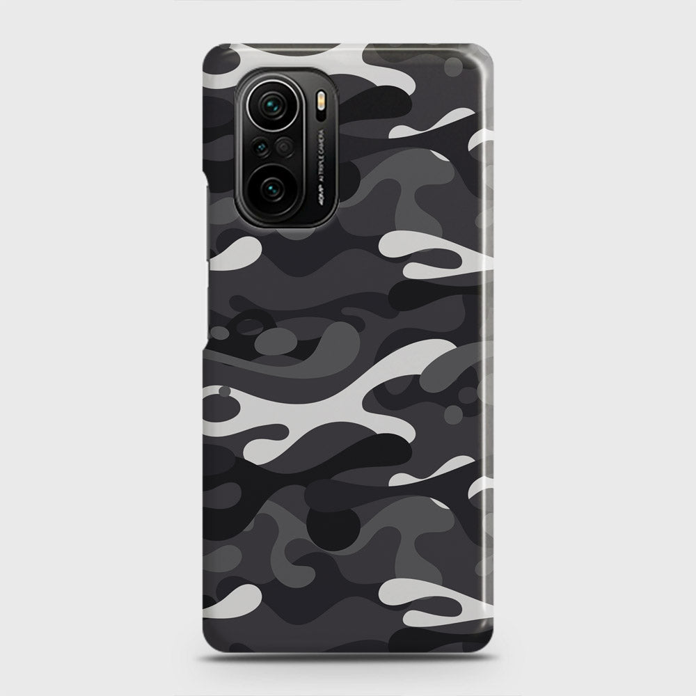 Xiaomi Mi 11X Pro Cover - Camo Series - White & Grey Design - Matte Finish - Snap On Hard Case with LifeTime Colors Guarantee