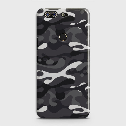 Infinix Zero 5 Cover - Camo Series - White & Grey Design - Matte Finish - Snap On Hard Case with LifeTime Colors Guarantee