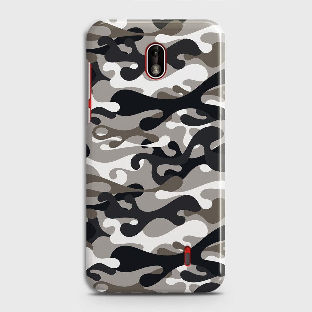 Nokia 1 Plus Cover - Camo Series - Black & Olive Design - Matte Finish - Snap On Hard Case with LifeTime Colors Guarantee