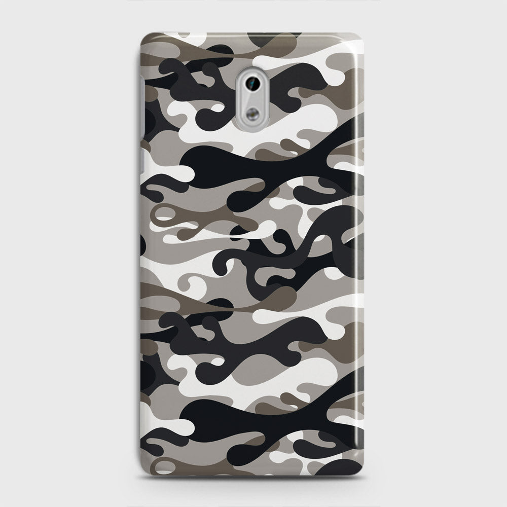 Nokia 3 Cover - Camo Series - Black & Olive Design - Matte Finish - Snap On Hard Case with LifeTime Colors Guarantee