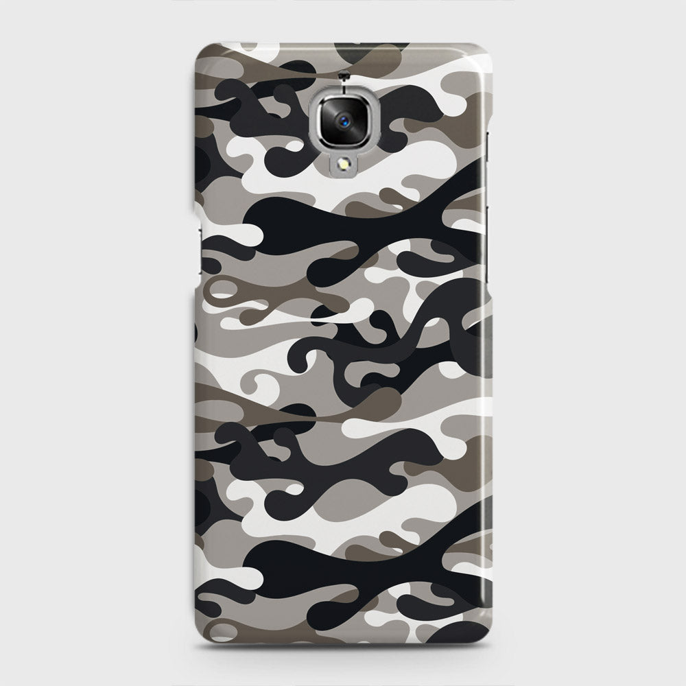OnePlus 3  Cover - Camo Series - Black & Olive Design - Matte Finish - Snap On Hard Case with LifeTime Colors Guarantee