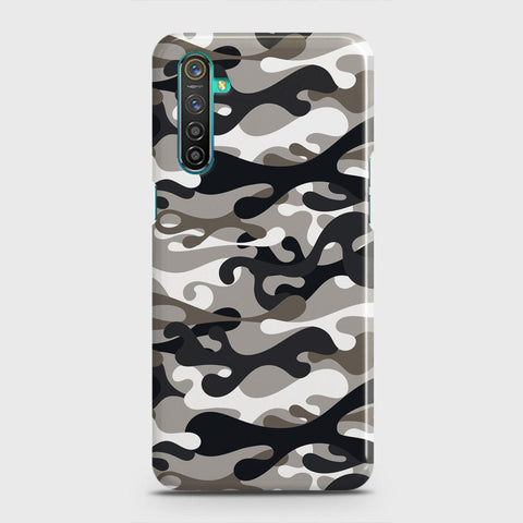 Realme 6s Cover - Camo Series - Black & Olive Design - Matte Finish - Snap On Hard Case with LifeTime Colors Guarantee