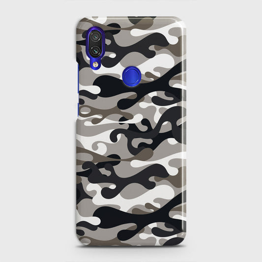 Xiaomi Redmi Note 7 Cover - Camo Series - Black & Olive Design - Matte Finish - Snap On Hard Case with LifeTime Colors Guarantee