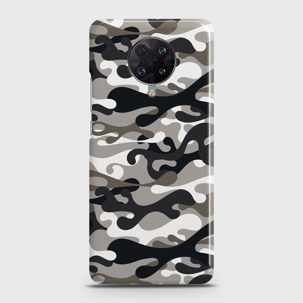 Xiaomi Poco F2 Pro Cover - Camo Series - Black & Olive Design - Matte Finish - Snap On Hard Case with LifeTime Colors Guarantee