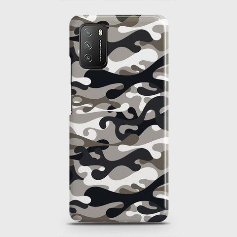 Xiaomi Poco M3 Cover - Camo Series - Black & Olive Design - Matte Finish - Snap On Hard Case with LifeTime Colors Guarantee