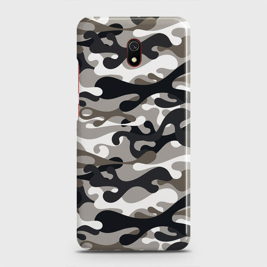 Xiaomi Redmi 8A Cover - Camo Series - Black & Olive Design - Matte Finish - Snap On Hard Case with LifeTime Colors Guarantee