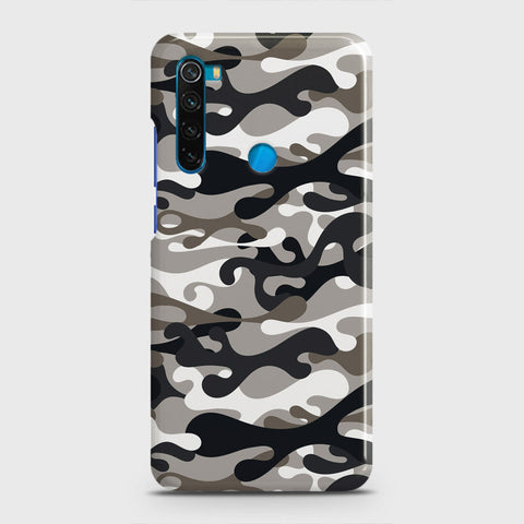 Xiaomi Redmi Note 8 Cover - Camo Series - Black & Olive Design - Matte Finish - Snap On Hard Case with LifeTime Colors Guarantee