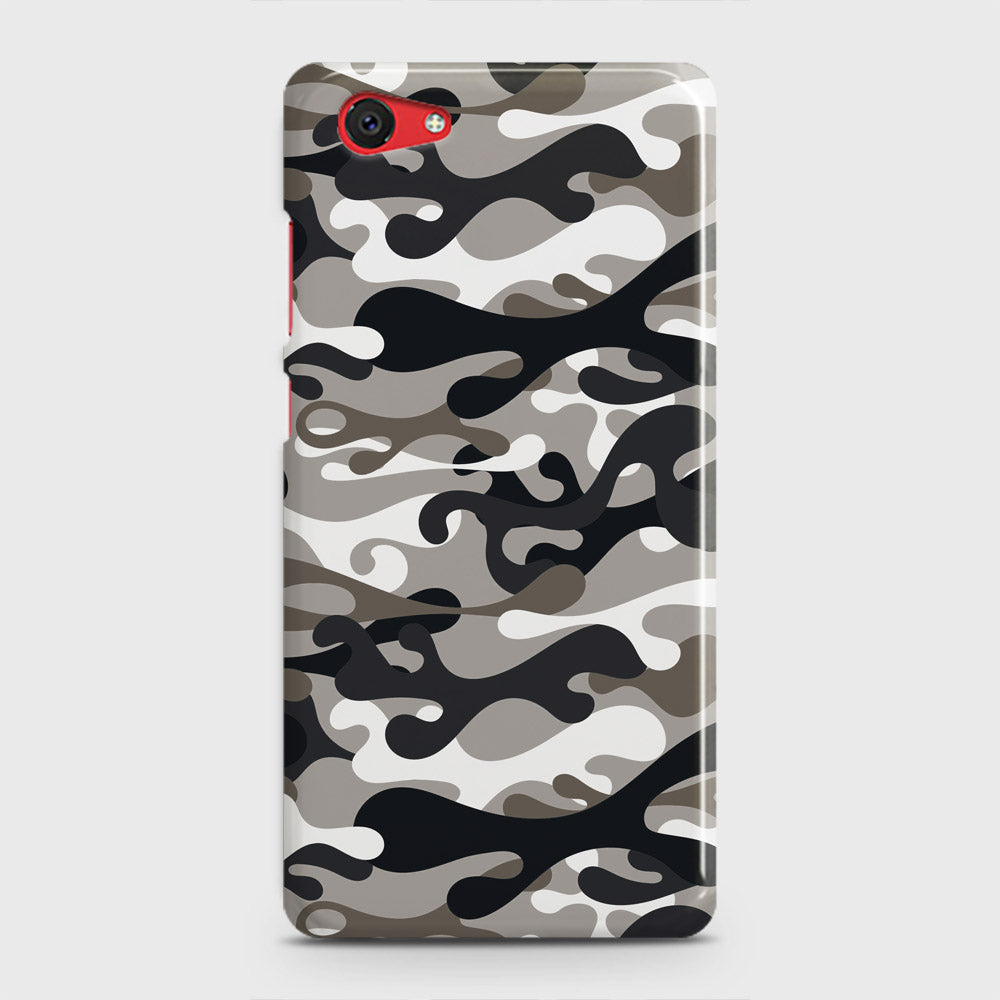 Vivo Y71 Cover - Camo Series - Black & Olive Design - Matte Finish - Snap On Hard Case with LifeTime Colors Guarantee