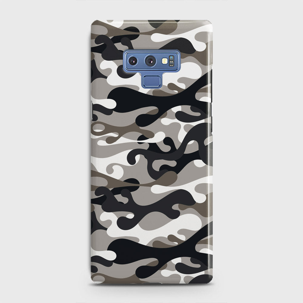 Samsung Galaxy Note 9 Cover - Camo Series - Black & Olive Design - Matte Finish - Snap On Hard Case with LifeTime Colors Guarantee