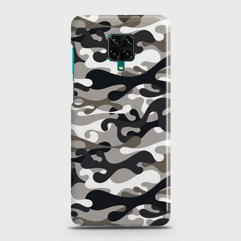 Xiaomi Redmi Note 9 Pro Cover - Camo Series - Black & Olive Design - Matte Finish - Snap On Hard Case with LifeTime Colors Guarantee