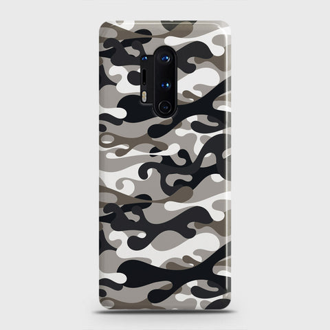OnePlus 8 Pro Cover - Camo Series - Black & Olive Design - Matte Finish - Snap On Hard Case with LifeTime Colors Guarantee