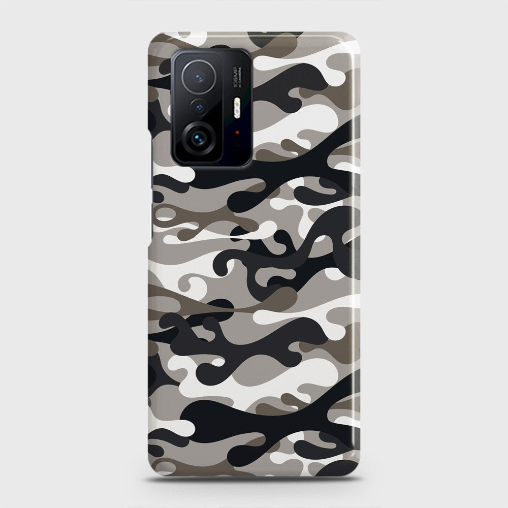 Xiaomi 11T Pro Cover - Camo Series - Black & Olive Design - Matte Finish - Snap On Hard Case with LifeTime Colors Guarantee