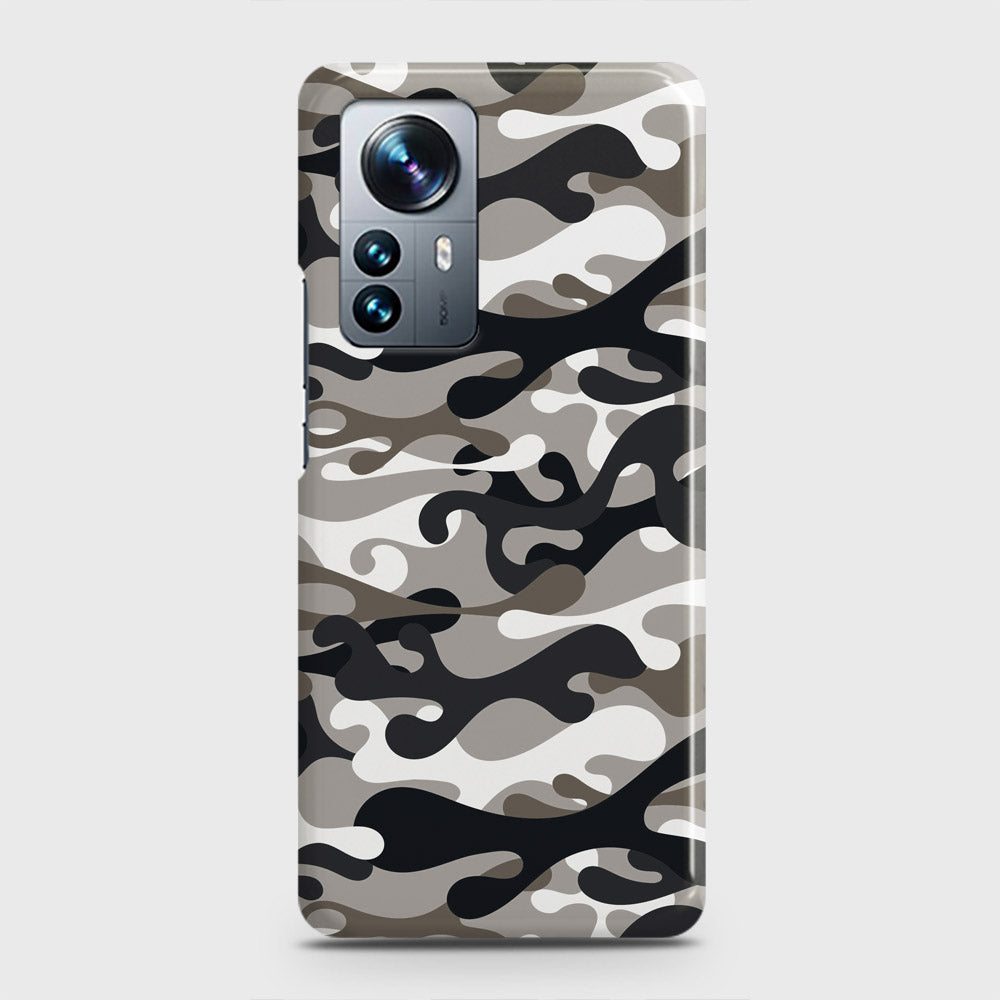 Xiaomi 12x Cover - Camo Series - Black & Olive Design - Matte Finish - Snap On Hard Case with LifeTime Colors Guarantee