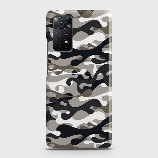 Xiaomi Redmi Note 11 Cover - Camo Series - Black & Olive Design - Matte Finish - Snap On Hard Case with LifeTime Colors Guarantee