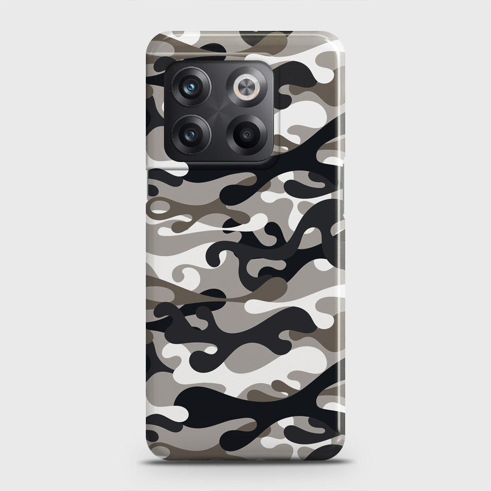 OnePlus 10T Cover - Camo Series - Black & Olive Design - Matte Finish - Snap On Hard Case with LifeTime Colors Guarantee