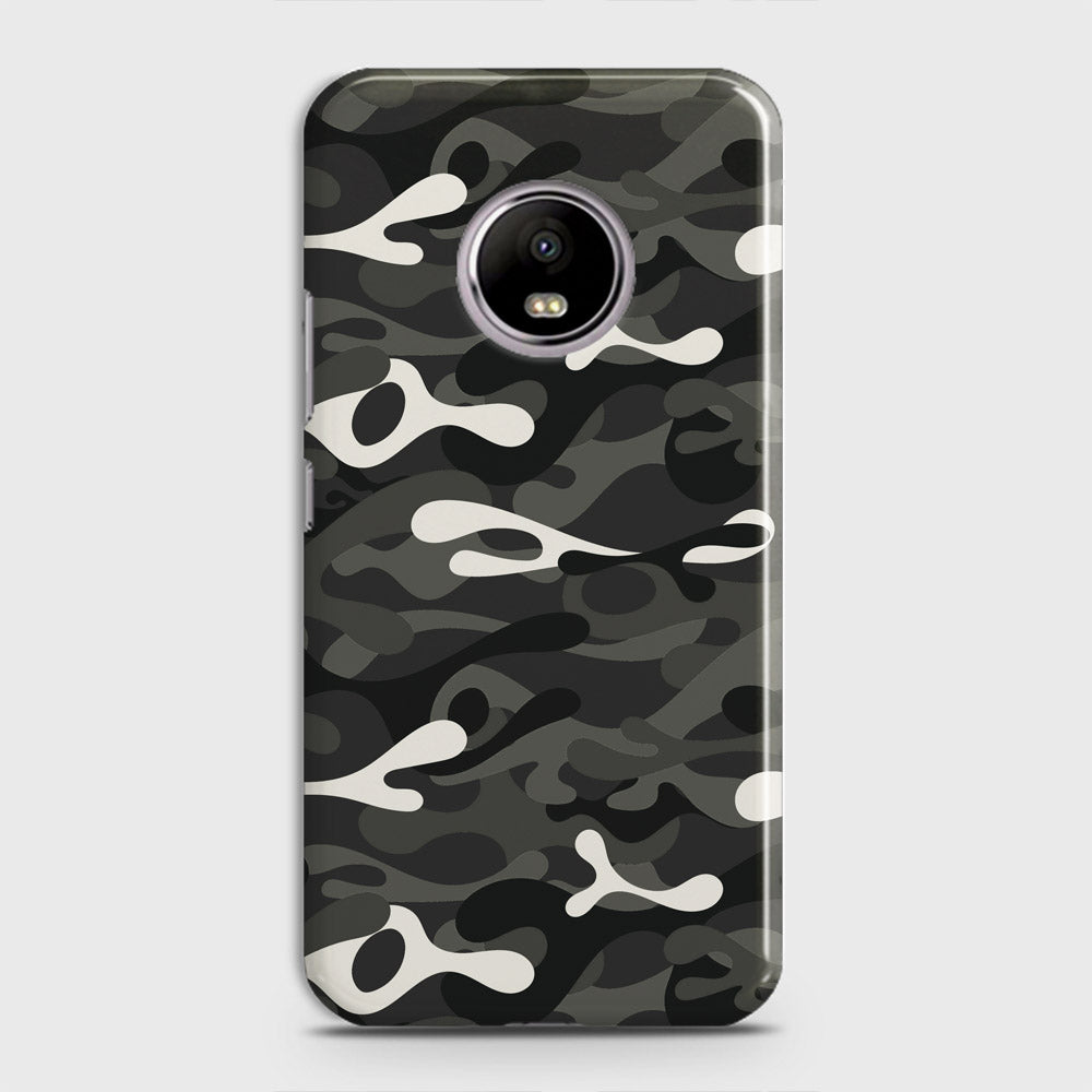 Motorola E4 Plus Cover - Camo Series - Ranger Grey Design - Matte Finish - Snap On Hard Case with LifeTime Colors Guarantee