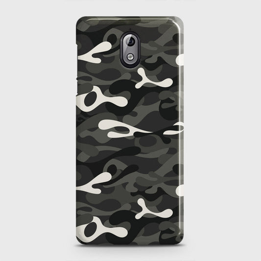 Nokia 3.1 Cover - Camo Series - Ranger Grey Design - Matte Finish - Snap On Hard Case with LifeTime Colors Guarantee