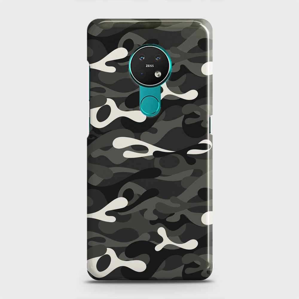 Nokia 6.2 Cover - Camo Series - Ranger Grey Design - Matte Finish - Snap On Hard Case with LifeTime Colors Guarantee