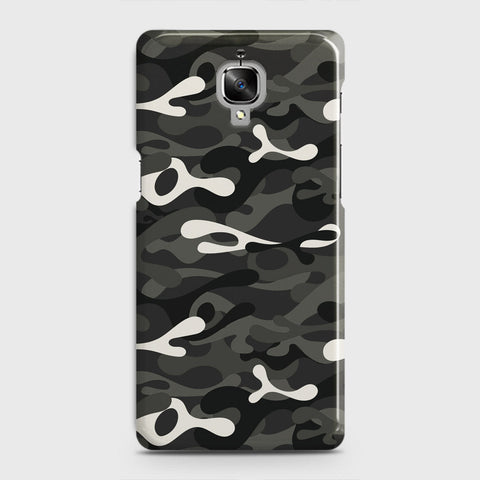 OnePlus 3  Cover - Camo Series - Ranger Grey Design - Matte Finish - Snap On Hard Case with LifeTime Colors Guarantee