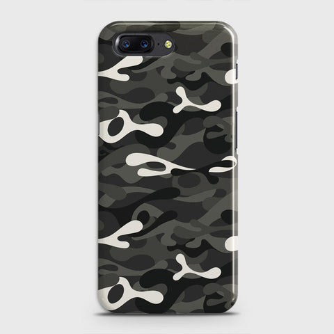 OnePlus 5  Cover - Camo Series - Ranger Grey Design - Matte Finish - Snap On Hard Case with LifeTime Colors Guarantee