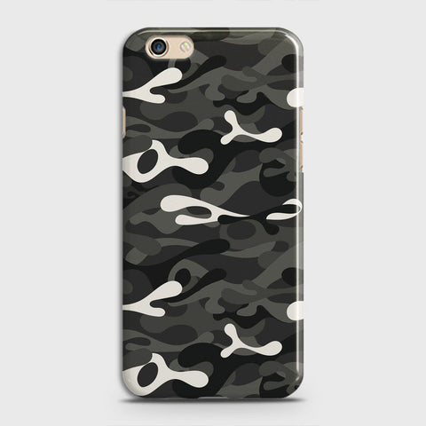 Oppo F3 Cover - Camo Series - Ranger Grey Design - Matte Finish - Snap On Hard Case with LifeTime Colors Guarantee