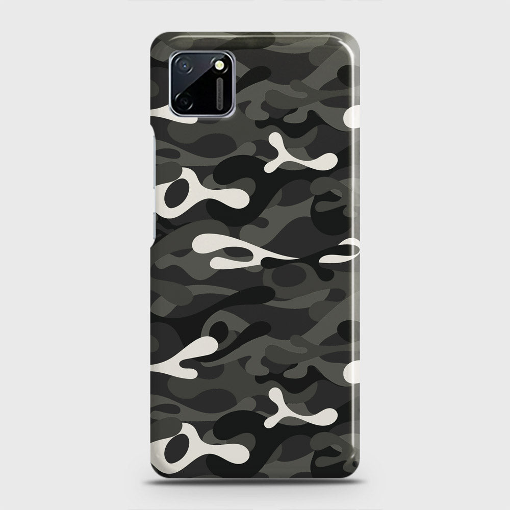 Realme C11 Cover - Camo Series - Ranger Grey Design - Matte Finish - Snap On Hard Case with LifeTime Colors Guarantee