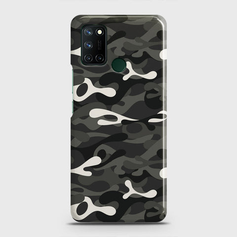 Realme C17 Cover - Camo Series - Ranger Grey Design - Matte Finish - Snap On Hard Case with LifeTime Colors Guarantee