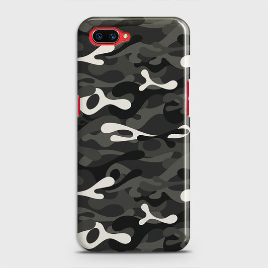 Oppo A5 Cover - Camo Series - Ranger Grey Design - Matte Finish - Snap On Hard Case with LifeTime Colors Guarantee