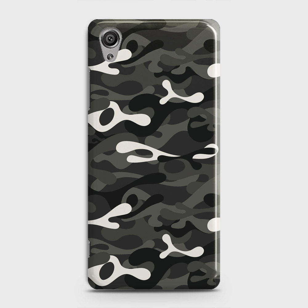 Sony Xperia XA1 Plus Cover - Camo Series - Ranger Grey Design - Matte Finish - Snap On Hard Case with LifeTime Colors Guarantee