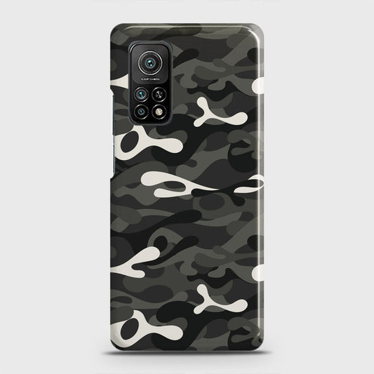 Xiaomi Mi 10T Cover - Camo Series - Ranger Grey Design - Matte Finish - Snap On Hard Case with LifeTime Colors Guarantee