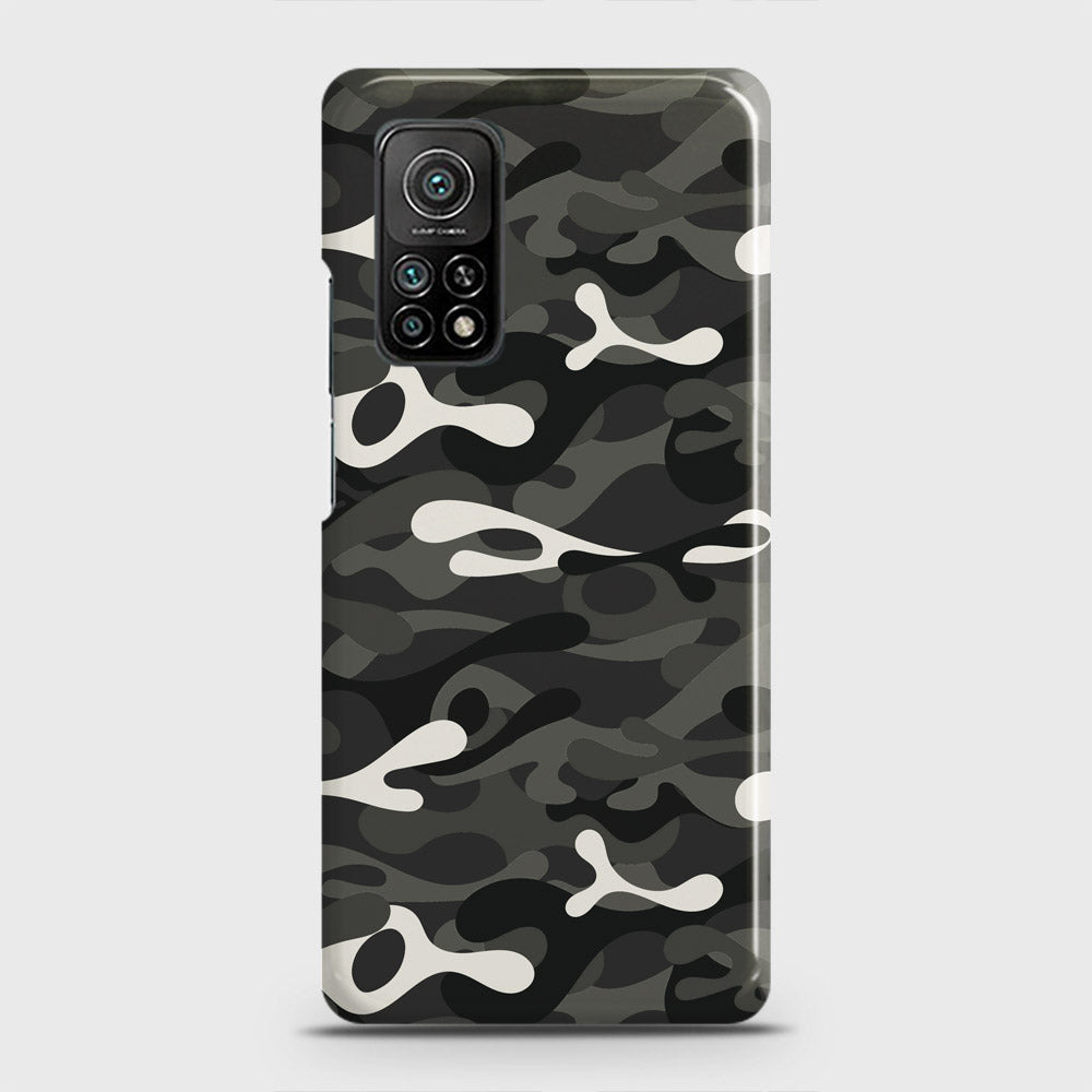 Xiaomi Mi 10T Pro Cover - Camo Series - Ranger Grey Design - Matte Finish - Snap On Hard Case with LifeTime Colors Guarantee