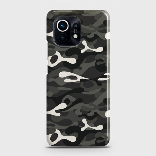 Xiaomi Mi 11 Cover - Camo Series - Ranger Grey Design - Matte Finish - Snap On Hard Case with LifeTime Colors Guarantee