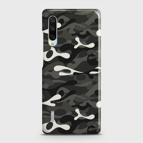 Xiaomi Mi A3 Cover - Camo Series - Ranger Grey Design - Matte Finish - Snap On Hard Case with LifeTime Colors Guarantee