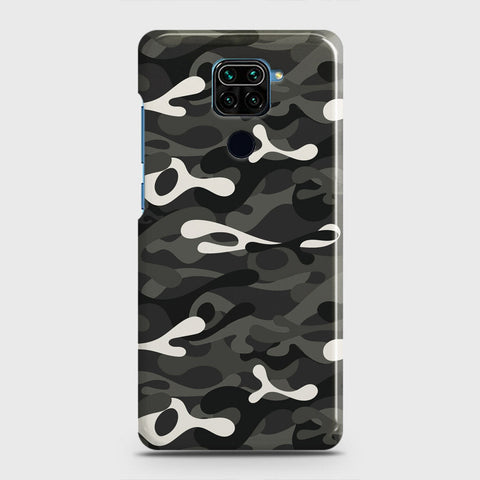 Xiaomi Redmi Note 9 Cover - Camo Series - Ranger Grey Design - Matte Finish - Snap On Hard Case with LifeTime Colors Guarantee