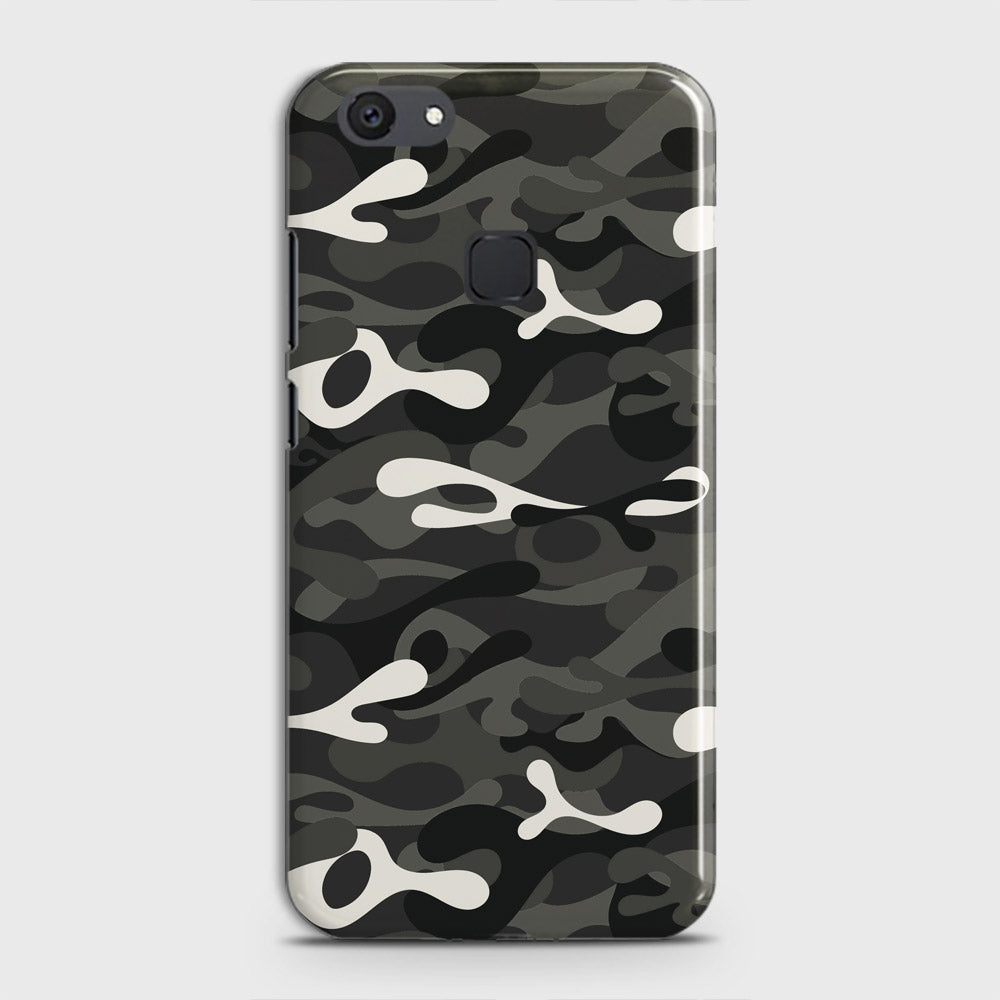 Vivo V7 Plus Cover - Camo Series - Ranger Grey Design - Matte Finish - Snap On Hard Case with LifeTime Colors Guarantee