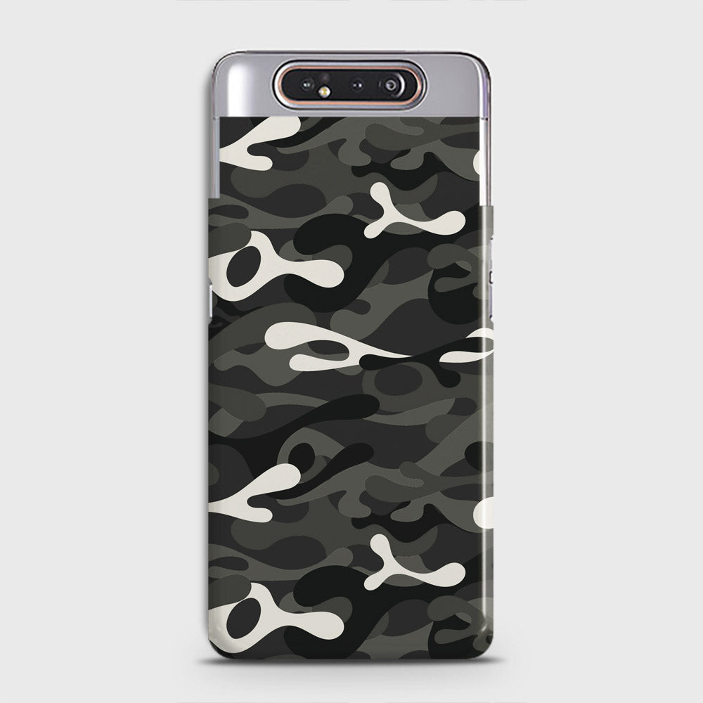 Samsung Galaxy A80 Cover - Camo Series - Ranger Grey Design - Matte Finish - Snap On Hard Case with LifeTime Colors Guarantee