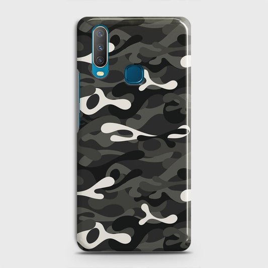 Vivo Y11 2019 Cover - Camo Series - Ranger Grey Design - Matte Finish - Snap On Hard Case with LifeTime Colors Guarantee