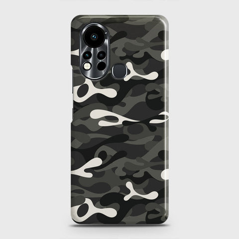 Infinix Hot 11s Cover - Camo Series - Ranger Grey Design - Matte Finish - Snap On Hard Case with LifeTime Colors Guarantee