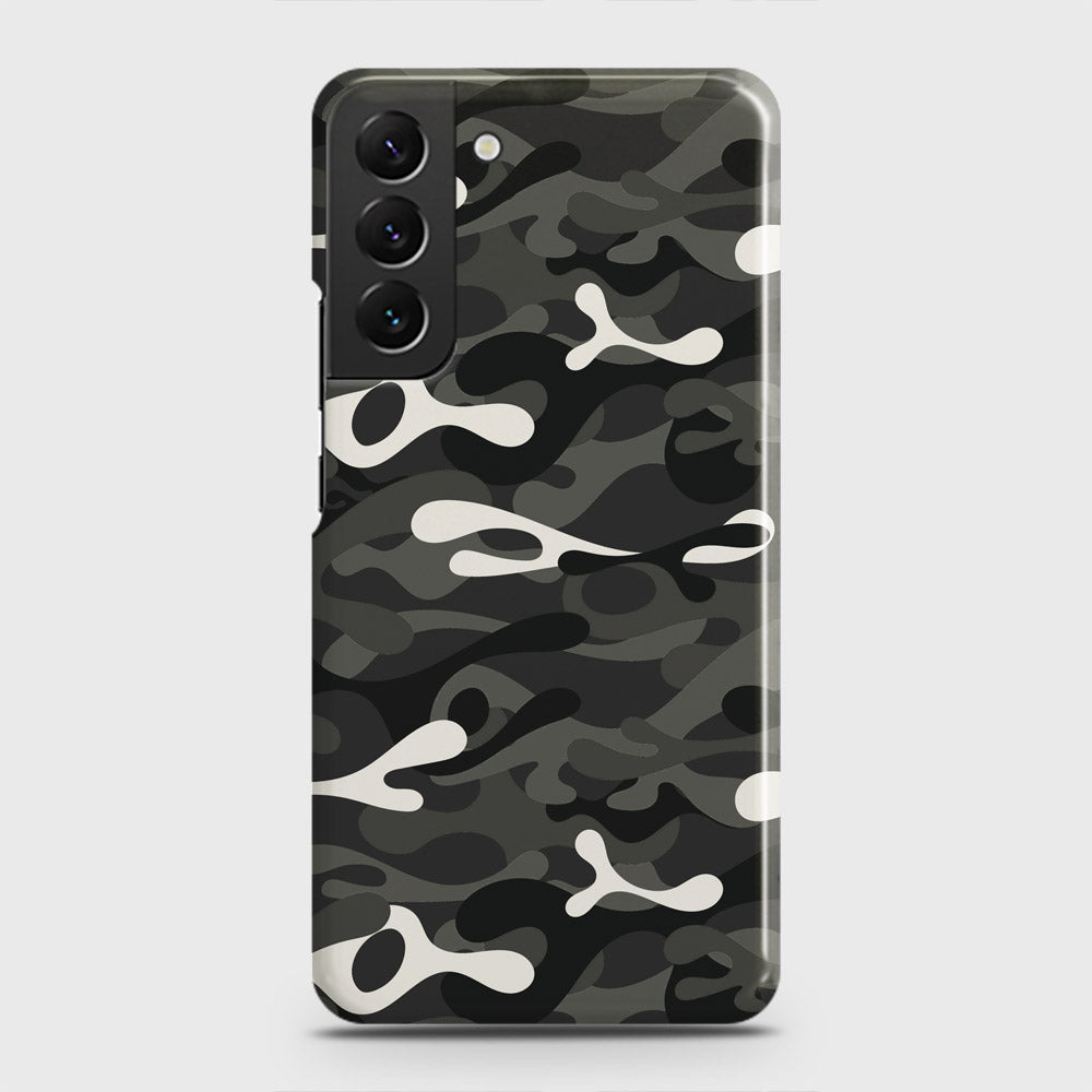 Samsung Galaxy S22 Plus 5G Cover - Camo Series - Ranger Grey Design - Matte Finish - Snap On Hard Case with LifeTime Colors Guarantee