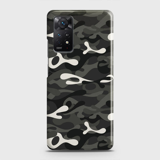 Xiaomi Redmi Note 11 Cover - Camo Series - Ranger Grey Design - Matte Finish - Snap On Hard Case with LifeTime Colors Guarantee