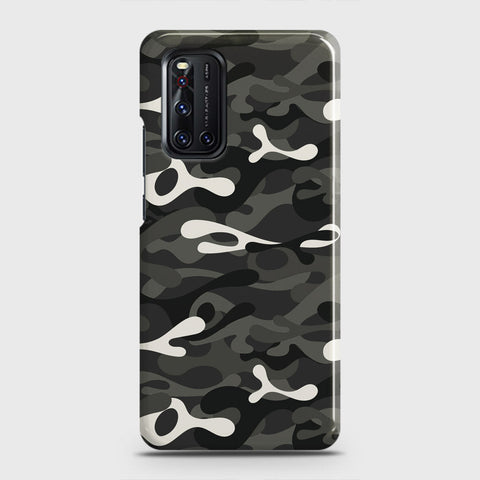 Vivo V19  Cover - Camo Series - Ranger Grey Design - Matte Finish - Snap On Hard Case with LifeTime Colors Guarantee