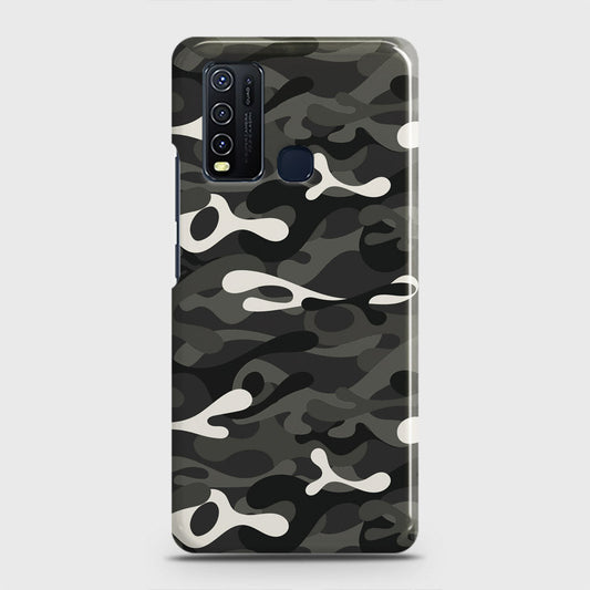 Vivo Y50  Cover - Camo Series - Ranger Grey Design - Matte Finish - Snap On Hard Case with LifeTime Colors Guarantee