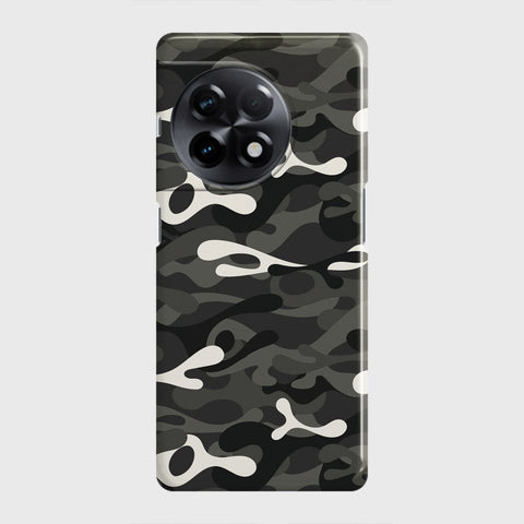 OnePlus 11R Cover - Camo Series - Ranger Grey Design - Matte Finish - Snap On Hard Case with LifeTime Colors Guarantee