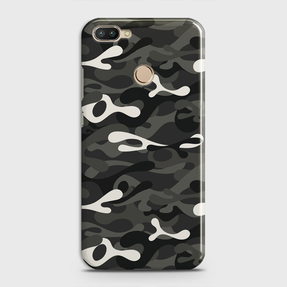 Infinix Hot 6 Pro  Cover - Camo Series - Ranger Grey Design - Matte Finish - Snap On Hard Case with LifeTime Colors Guarantee