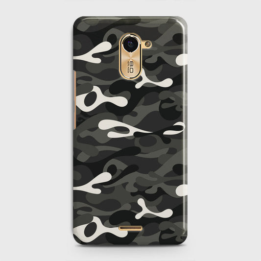 Infinix Hot 4 / Hot 4 Pro  Cover - Camo Series - Ranger Grey Design - Matte Finish - Snap On Hard Case with LifeTime Colors Guarantee